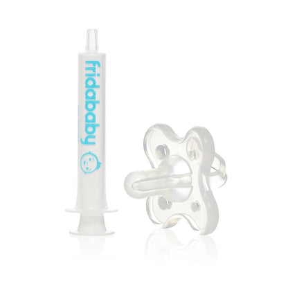 Medifrida Accu-Dose Baby Medicine Syringe with Pacifier Tip, Sick Baby Essentials